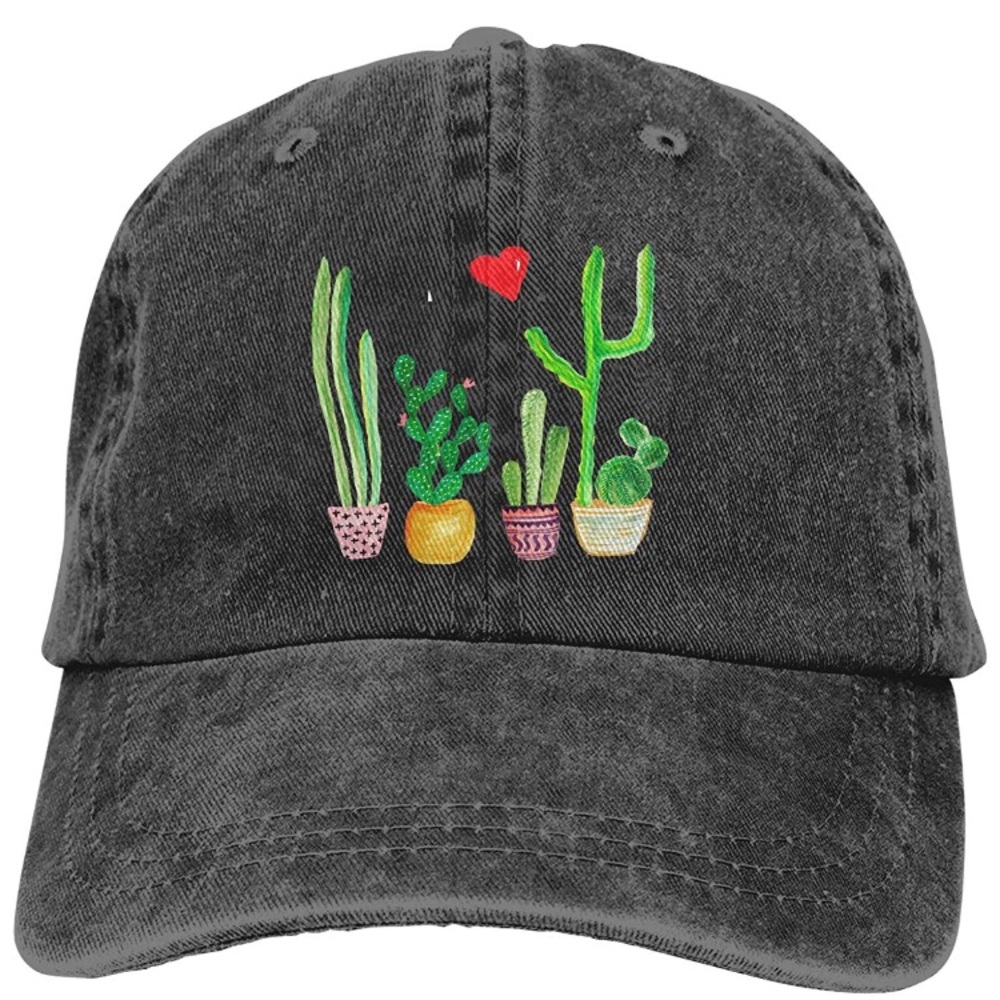 Cactus đ” succulents love embroidered baseball Cap - Picture 1 of 2